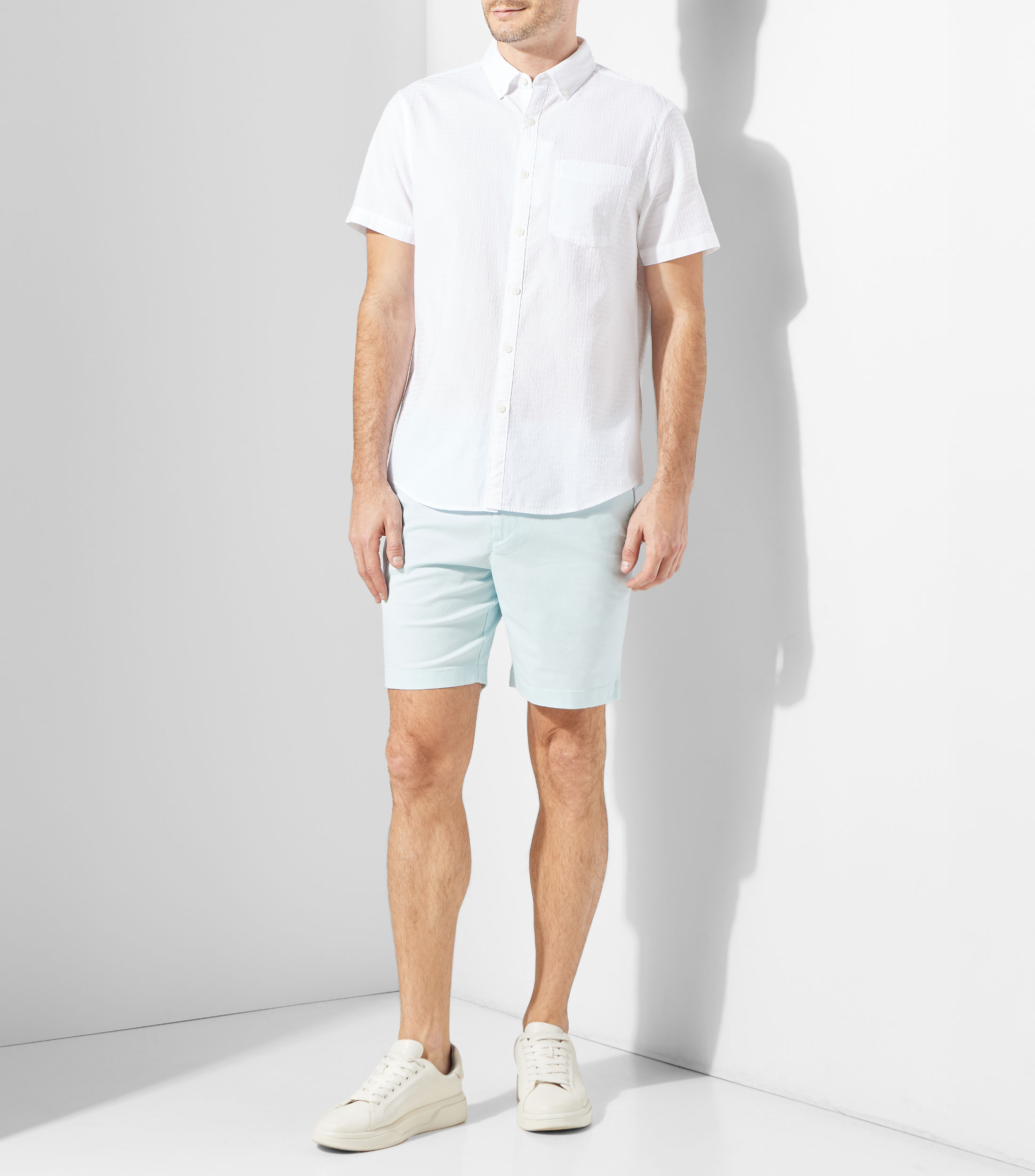 Short chino liso Hombre